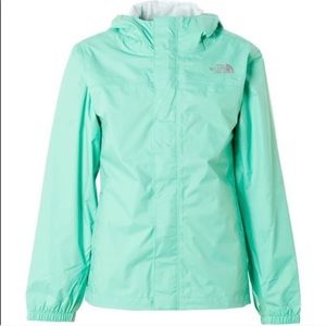 North Face Women’s Rain Jacket XS mint